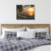 Toile Enveloppée "Première Lumière" (Insitu(Chambre))