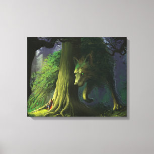 Toile enveloppée Premium Art numérique (Gloss)