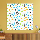 Toile enveloppée Premium de l'école (brillant) (Insitu(Salon))