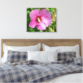 Toile - Enveloppée - Rose rose de Sharon (Insitu(Chambre))