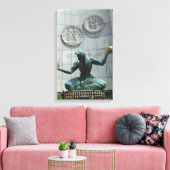 Toile enveloppée Spirit of Detroit (Insitu(Salon))