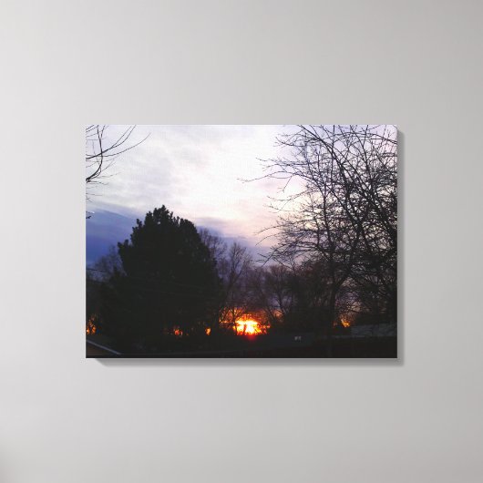 Toile Enveloppée Sunrise de Fireball (Recto)
