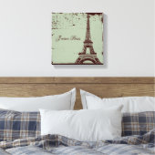 Toile Enveloppée Tour Eiffel (Insitu(Chambre))
