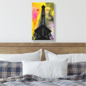 Toile Enveloppée Tour Eiffel (Insitu(Chambre))