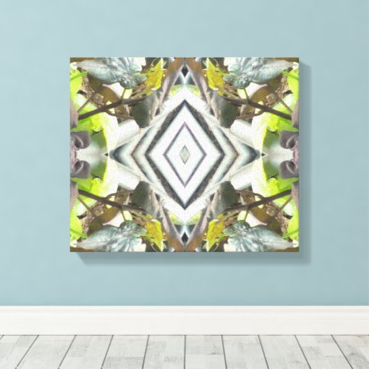 Toile enveloppée Zazzle Premium (Insitu (Plancher de Bois))