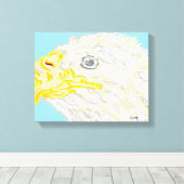 Toile Envelopper L'Aigle (Insitu (Plancher de Bois))