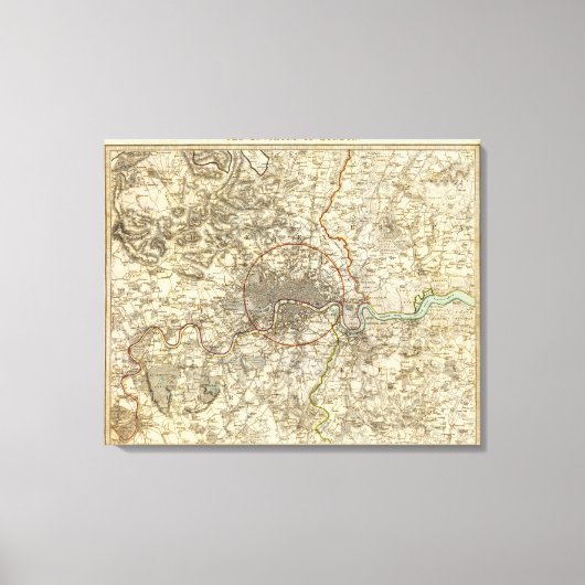 Toile Environs de Londres (Recto)