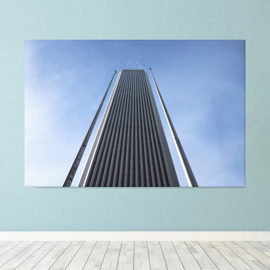 Toile Eon Center, Chicago (Insitu (Plancher de Bois))