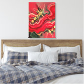 Toile Épanouissement d'énergie de Noël en fréquence abst (Insitu(Chambre))