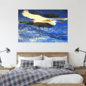 Toile Epaule blanche neige "estuaire" (Insitu(Chambre))
