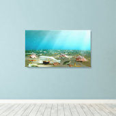 Toile Épave d'expédition en bouteille (Insitu (Plancher de Bois))