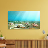 Toile Épave d'expédition en bouteille (Insitu(Salon))