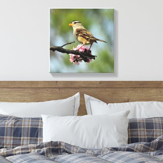 Toile Épervier blanc (Insitu(Chambre))