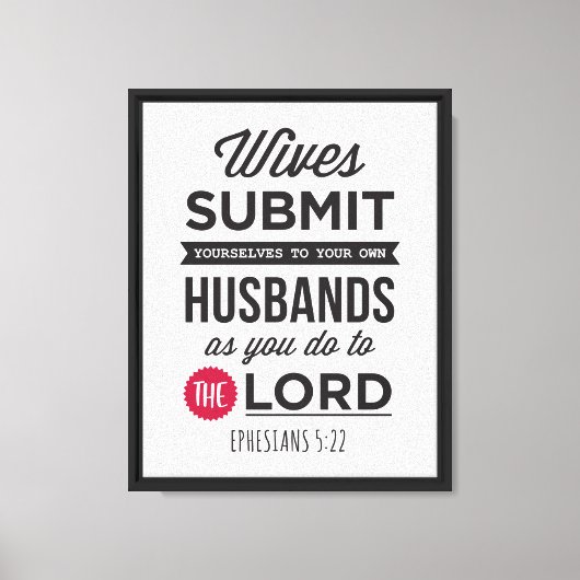 Toile Éphésiens 5:22 (Recto)