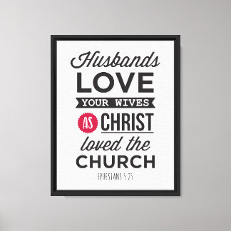 Toile Éphésiens 5:25