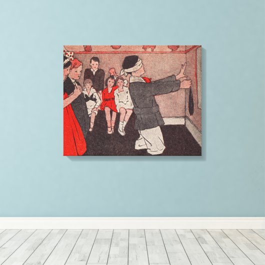 Toile Épingler la queue âne (Insitu (Plancher de Bois))