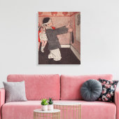 Toile Épingler la queue Âne Vintage Enfants (Insitu(Salon))