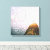 Toile Épiphanie océanique n° 2 (12x12) (Insitu (Plancher de Bois))