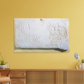 Toile Epitaph avec un soulagement du Bon Pasteur (Insitu(Salon))