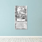 Toile Épitaphe de Margaret d'Autriche (Insitu (Plancher de Bois))