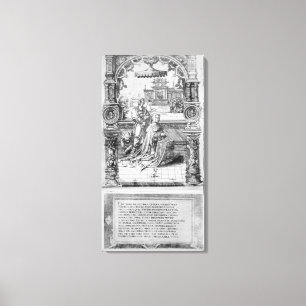 Toile Épitaphe de Margaret d'Autriche