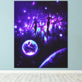 Toile Épouses dans l'univers de l'amour (Insitu (Plancher de Bois))