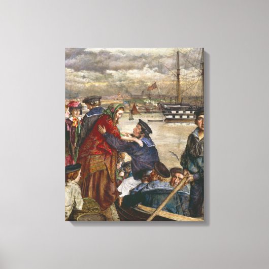 Toile Épouses et épouses des marins (par John Lee) (Recto)