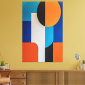 Toile Équilibre chromatique (Insitu(Salon))