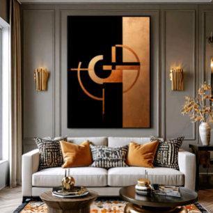 Toile Équilibre chromatique sensation d'harmonie