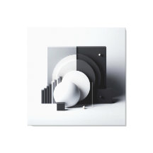 Équilibre de la géométrie silencieuse