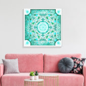 Toile Équilibre de la nature Guérison Mandala (Insitu(Salon))