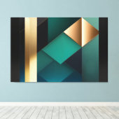 Toile Équilibre des formes (Insitu (Plancher de Bois))