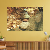 Toile Équilibrer les rochers Impressionnisme Abstrait (Insitu(Salon))