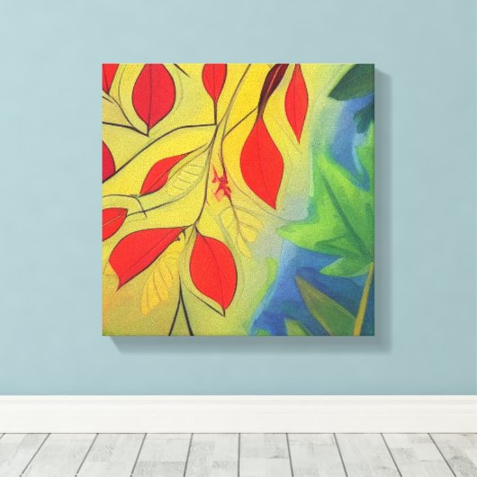 Toile Équinoxe automne (Insitu (Plancher de Bois))