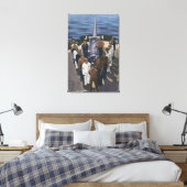 Toile Équipage de pistolet en formation victorieuse - US (Insitu(Chambre))