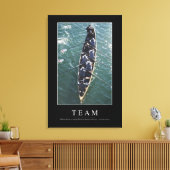 Toile Équipe : Citation 1 inspirée (Insitu(Salon))