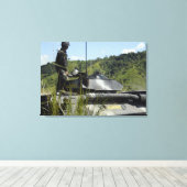 Toile Équipe d'atterrissage du bataillon maritime des Ph (Insitu (Plancher de Bois))