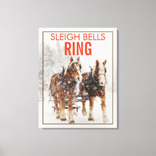 Toile Équipe de Belgique de sleigh Bells Ring