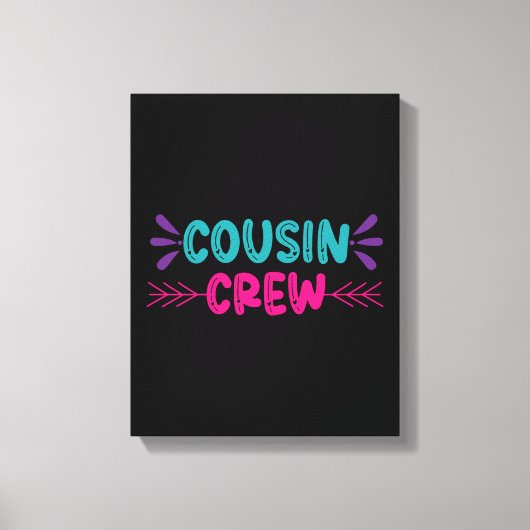 Toile Équipe de Cute Cousin (Recto)