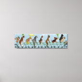 Toile Équipe de Mutley sur tandem (Recto)