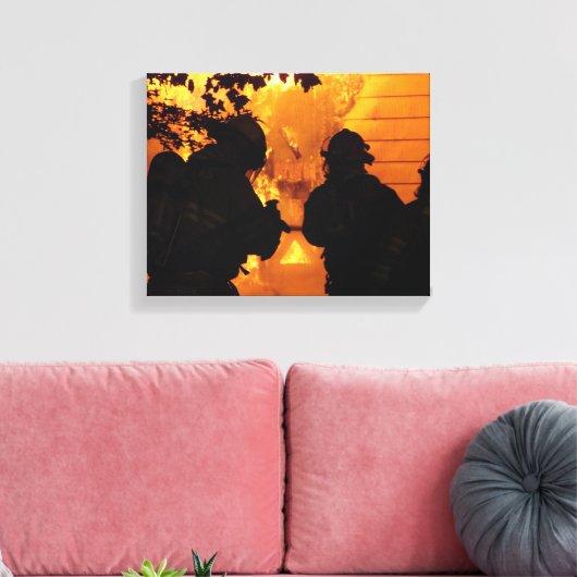 Toile Équipe de pompiers (Insitu(Salon))