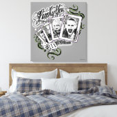 Toile Équipe de suicide | Cartes de lecture "Lucky You" (Insitu(Chambre))