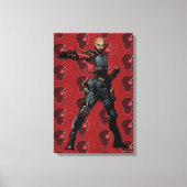 Toile Équipe de suicide | Deadshot Comic Book Art (Recto)