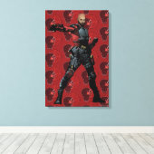 Toile Équipe de suicide | Deadshot Comic Book Art (Insitu (Plancher de Bois))