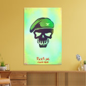 Toile Équipe de suicide | Icône de tête de drapeau de ra (Insitu(Salon))