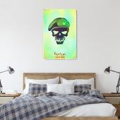 Toile Équipe de suicide | Icône de tête de drapeau de ra (Insitu(Chambre))