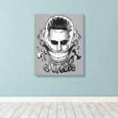 Toile Équipe de suicide | Joker Smile (Insitu (Plancher de Bois))