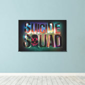 Toile Équipe de suicide | Logo couleur brillant (Insitu (Plancher de Bois))