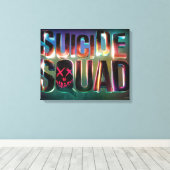 Toile Équipe de suicide | Logo couleur brillant (Insitu (Plancher de Bois))