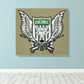 Toile Équipe de suicide | Rick Drapeau aile crête de tat (Insitu (Plancher de Bois))